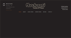 Desktop Screenshot of maccheronicucina.com